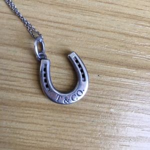 SOLD Tiffany & Co. silver horseshoe necklace